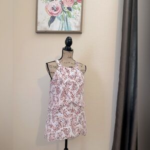 WHBM Sleeveless Blouse Size 12